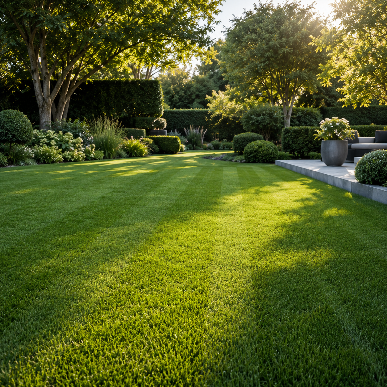 Entretien d’un jardin et d’une pelouse
