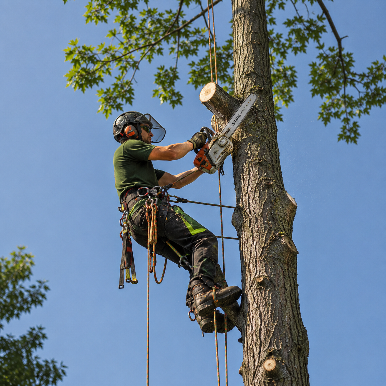 Travaux d’élagage et entretien des arbres